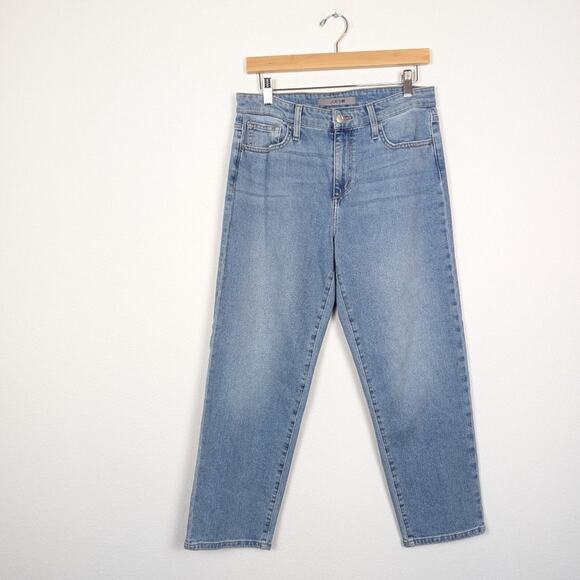 NWT Joe’s Jeans Light Wash Tillie Crop Boyfriend Jeans Size 28 - Picture 3 of 10